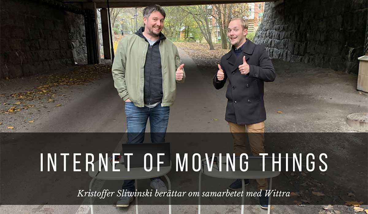 Internet of Moving Things